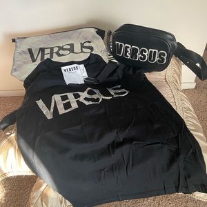 Versus by Versace shirt and waist bag